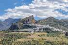 Cadiz, Andalusia, Spain. The Spanish village of Zahara de la Sierra. Art Print